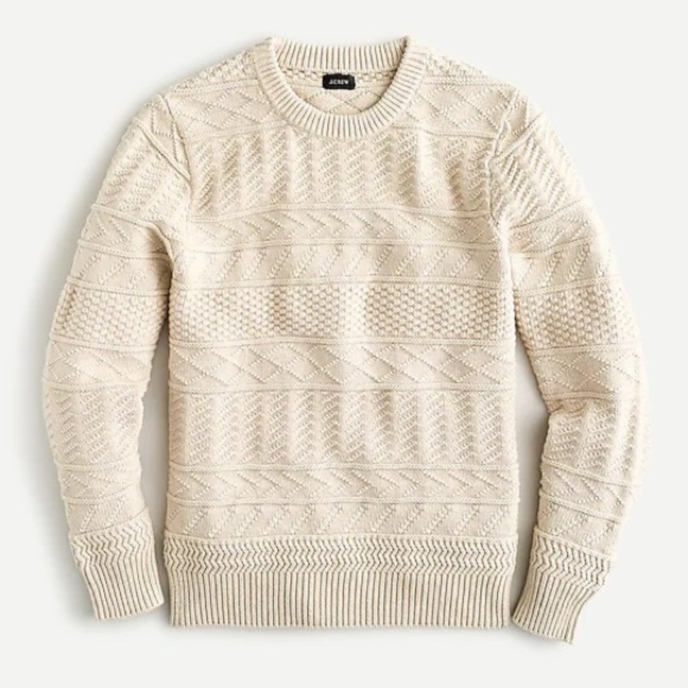 J Crew Cotton Pullover Sweater